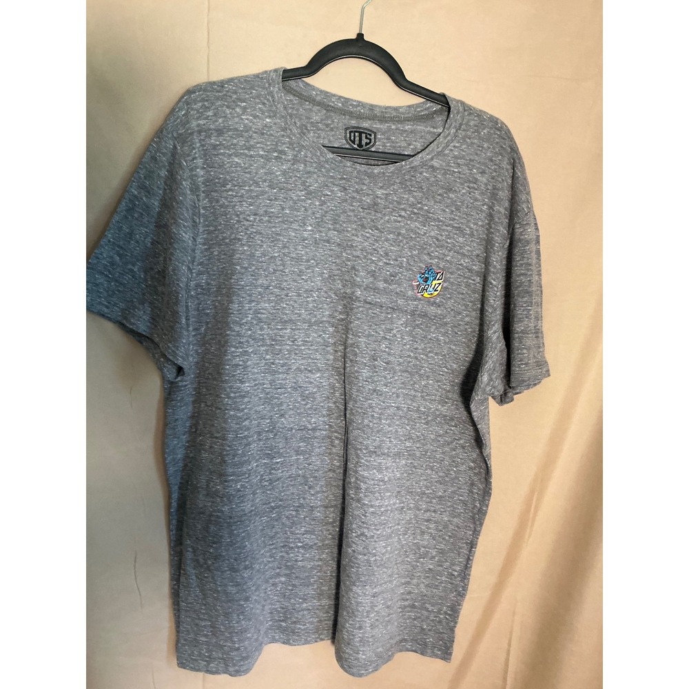 Santa Cruz Screaming Hand T-Shirt Mens XL Gray Excellent Skate Graphic Tee